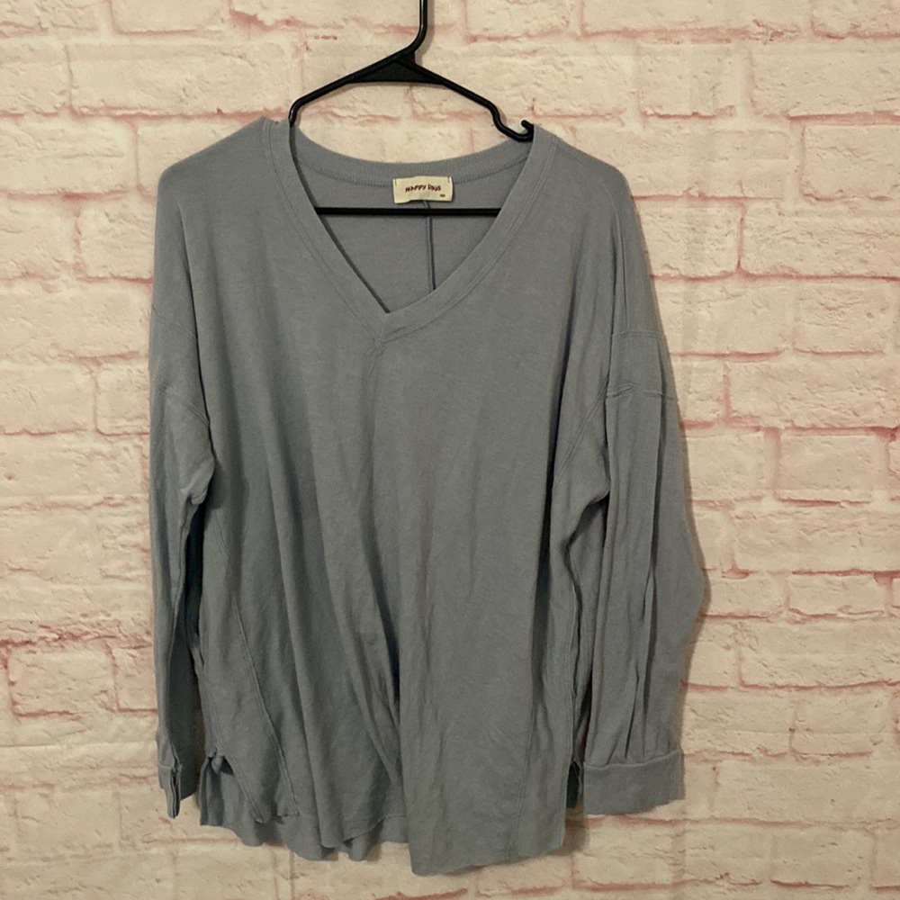 Happy Days v-neck long sleeve